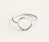 Sterling Silver Circle Ring