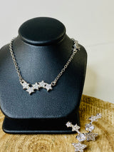 Sterling Silver Galaxy Of Stars Set