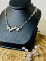 Sterling Silver Galaxy Of Stars Set