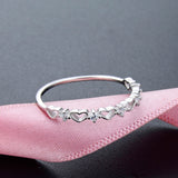 Sterling Silver Minimalist Teresa Band Ring