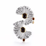 Sterling Silver Fan Nuwa Ring