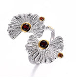 Sterling Silver Fan Nuwa Ring
