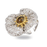 Sterling Silver Shatter Sekhamet Ring
