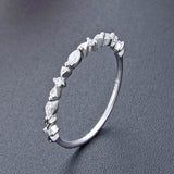 Sterling Silver Minimalist Maylee Band Ring