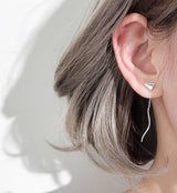 Sterling Silver Arrow Threader Earrings