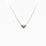 Sterling Silver Heart of Love Necklace