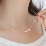 Sterling Silver Galaxy Of Stars Set