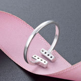 Sterling Silver Skylar Asymmetrical Ring