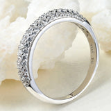 Sterling Silver Vivian Pave Ring