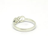 Sterling Silver Forever Yours Double Infinity Ring