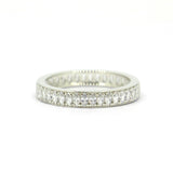 Sterling Silver Marquise Eternity Band Ring