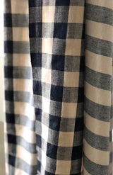 Fair Trade Black & Cream Sukrit Scarf