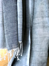 Fair Trade Grey & White Anastasia Scarf