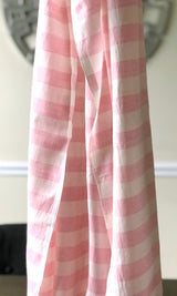 Fair Trade Pink & White Mia Scarf