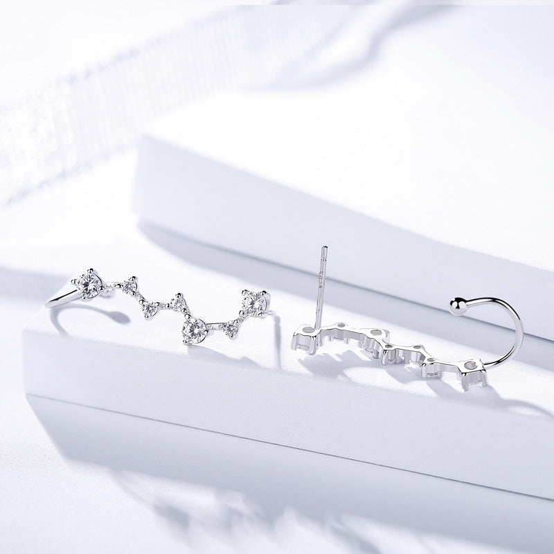Sterling Silver Constellation Earring Cuff Ear Climber