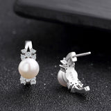 Sterling Silver Freshwater Pearl Earrings