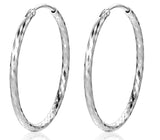Sterling Silver Hoop Earrings