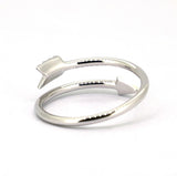 Sterling Silver Wanderlust Arrow Ring