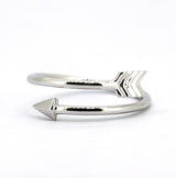 Sterling Silver Wanderlust Arrow Ring
