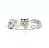 Sterling Silver Elephant Ring