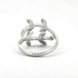 Sterling Silver Olive Leaf Ring