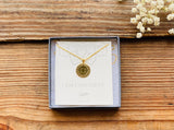 Sterling Silver Confident Mandala Necklace