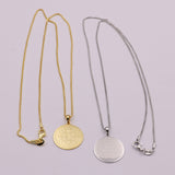 Sterling Silver Worthy Mandala Pendant Necklace