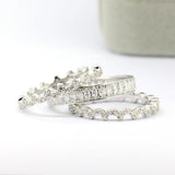 Sterling Silver Marquise Eternity Band Ring