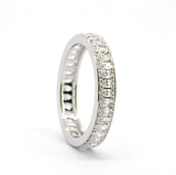 Sterling Silver Marquise Eternity Band Ring
