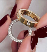 Sterling Silver Santrina Eternity Ring