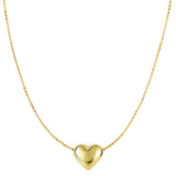 Sterling Silver Heart of Love Necklace