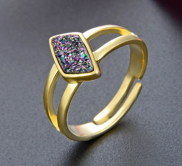 Sterling Silver Galaxy Ring