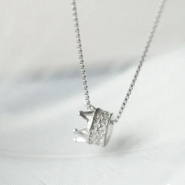 Shop Tiffany Crown Design Pendant Sterling Silver For Tiffany & Co. Necklace  & Pendant