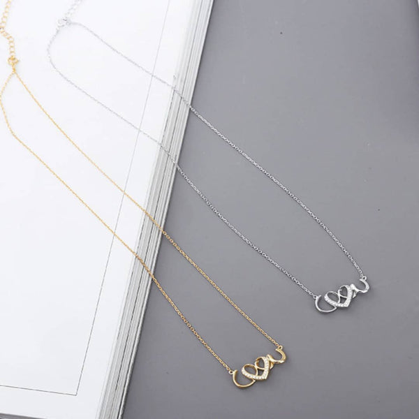 Sterling Silver I Love You Necklace