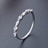 Sterling Silver Minimalist Charlotte Band Ring