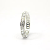 Sterling Silver Marquise Eternity Band Ring