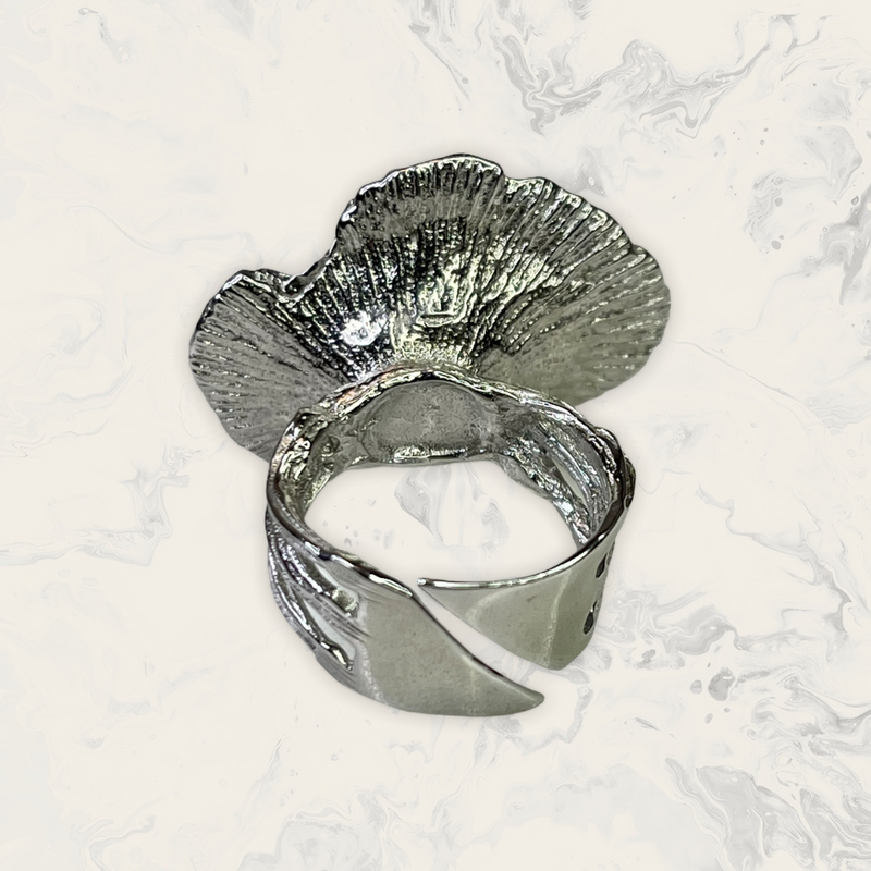 Sterling Silver Shatter Sekhamet Ring
