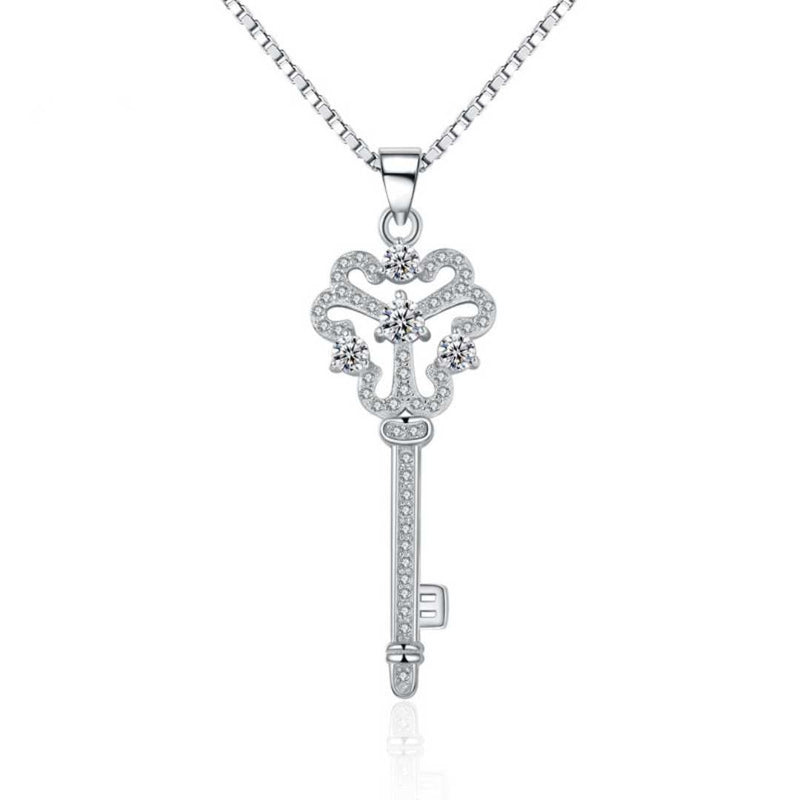 Sterling Silver Confidence Is The Key Pendant