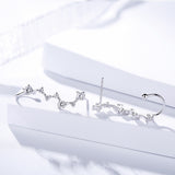 Sterling Silver Constellation Earring Cuff/ Ear Climber