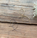 Sterling Silver Freida Fishhook Earrings